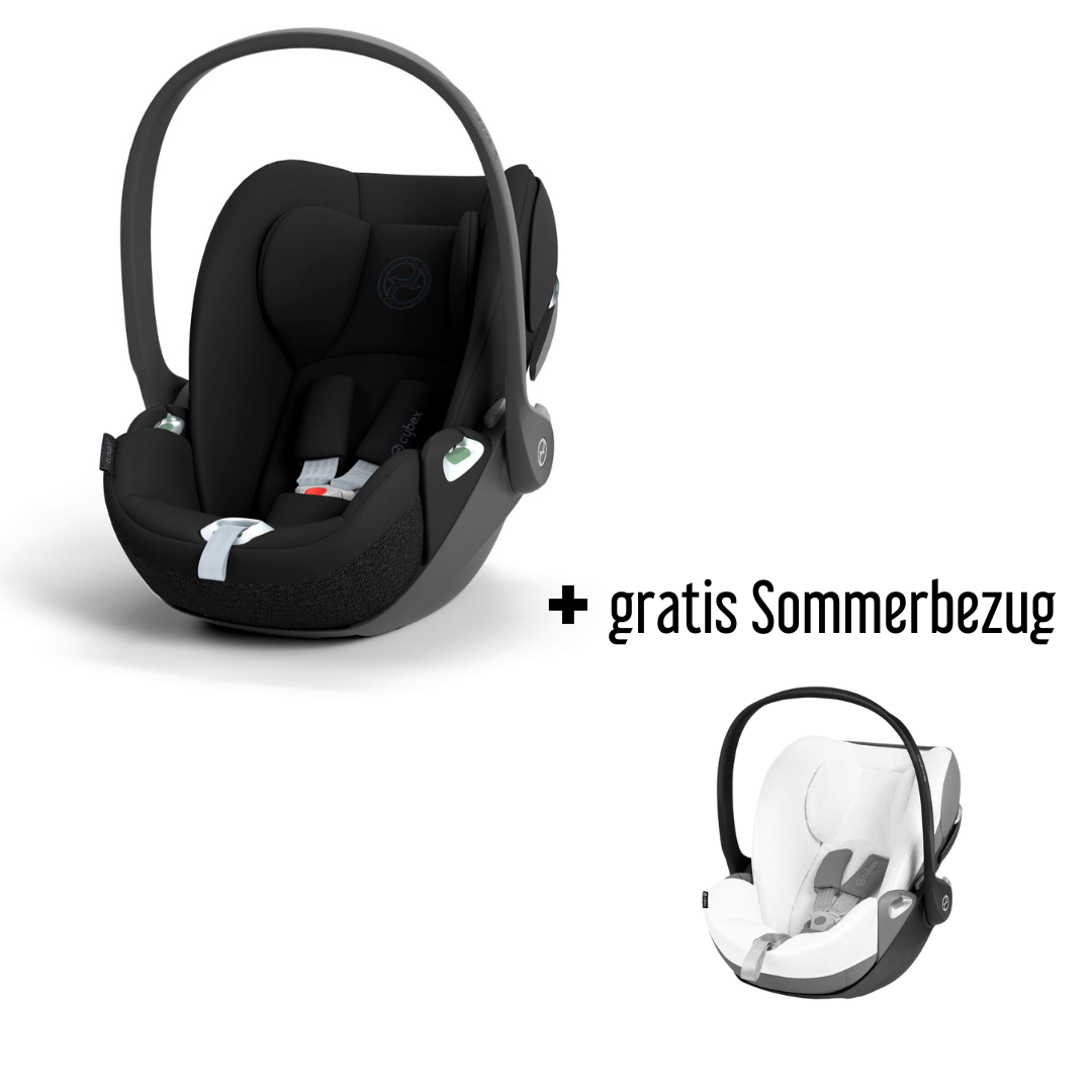 CYBEX Cloud T i-Size Sepia Black Babyschale + gratis Sommerbezug - CYBEX Cloud T i-Size Sepia Black Babyschale gratis Sommerbezug bei babybrands.de kaufen ✓ sicher, einfach & bequem online bestellen ✓